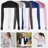 Ultra-Thin Arm Sleeves For Women Soft One Piece Long Sleeved Elastic Sun Uv Protection Hand Cover Cooling Sports Arm Sleeve