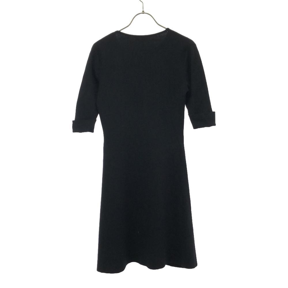 MAX&CO Short sleeve knit one piece S black Women Used