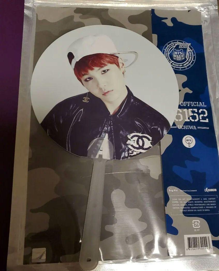 

[USED] BTS Rare Yoongi Suga Fan WAKEUP 2015