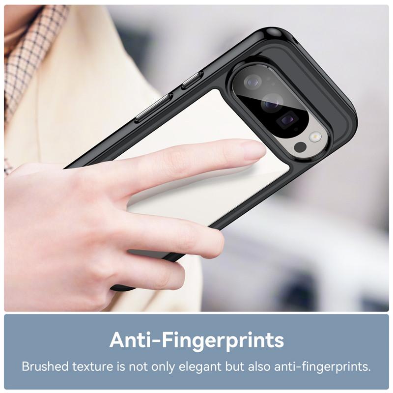 For Google Pixel 10 Pro Case Google Pixel 10 Pixel 10 Pro Cover Funda Shockproof Clear PC + TPU Silicone Protective Phone Cover