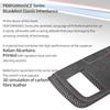 For BMW E90 E92 E93 Made of Alcantara/Carbon Fiber Leather Dashboard Air Vent Outlet Panel Trim Sticker Car Interior Accessories