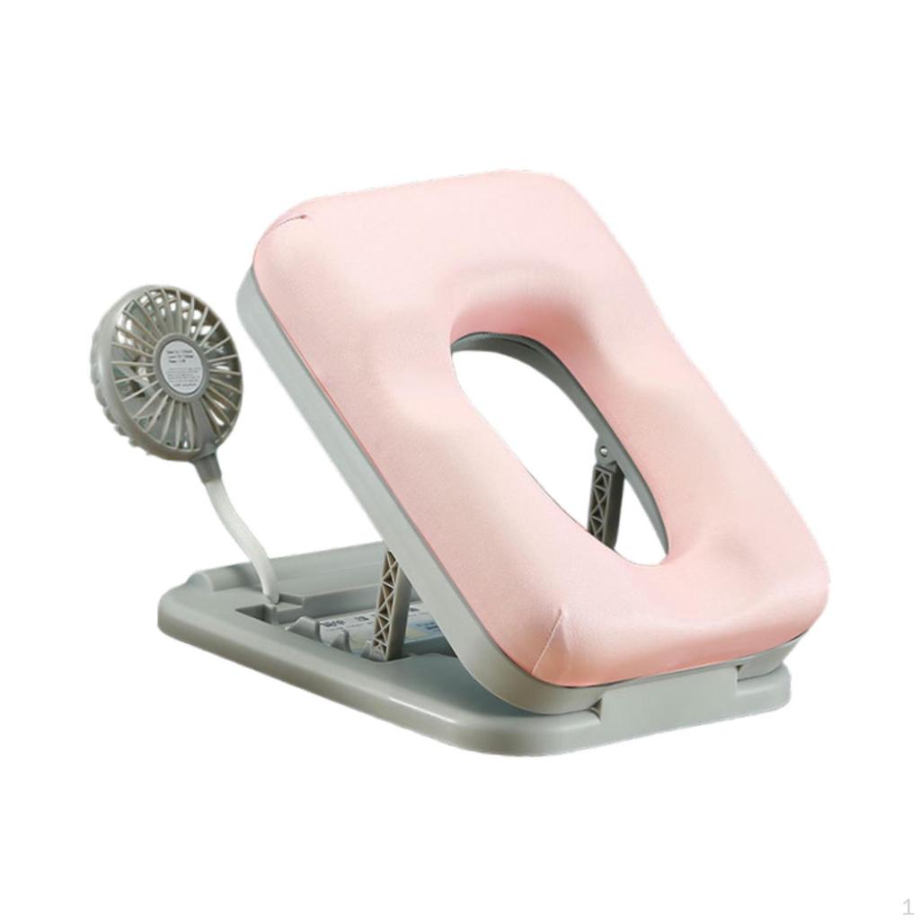 Papa Pillow with Fan Face Cradle Hollow Design Lightweight Multifunction Neck Cushion Sleep Sleeping