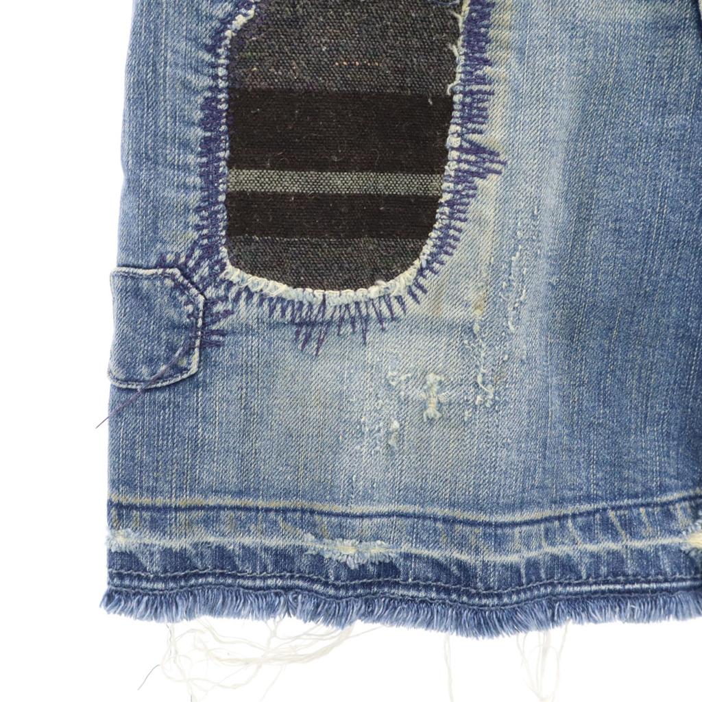 HYSTERIC GLAMOUR made in Japan Midi length Vintage processing Denim skirt Women Used