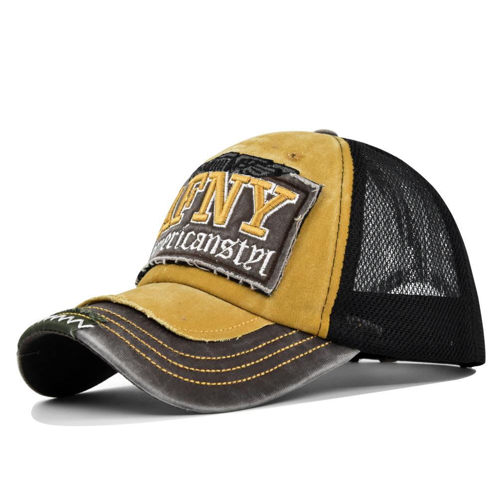 Duck Cap Tongue 3d Patch Embroidered Baseball Cap Sun Hat Cotton Cool Material