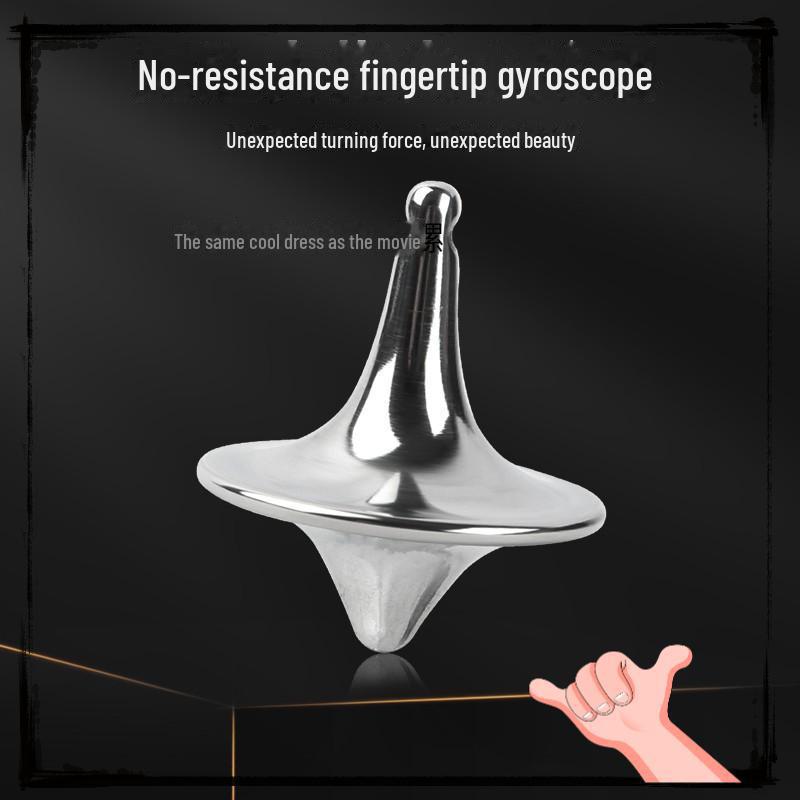 Inception Fidget Spinner for Men and Women - Black Technology Decompression Toy for Fun Relief