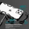 Rüstungsschraube Metallrahmen Stoßfeste Hülle Für Xiaomi 14 13 Pro 13t 13 Ultra Aluminium Bumper Cases Heavy Duty Fundas