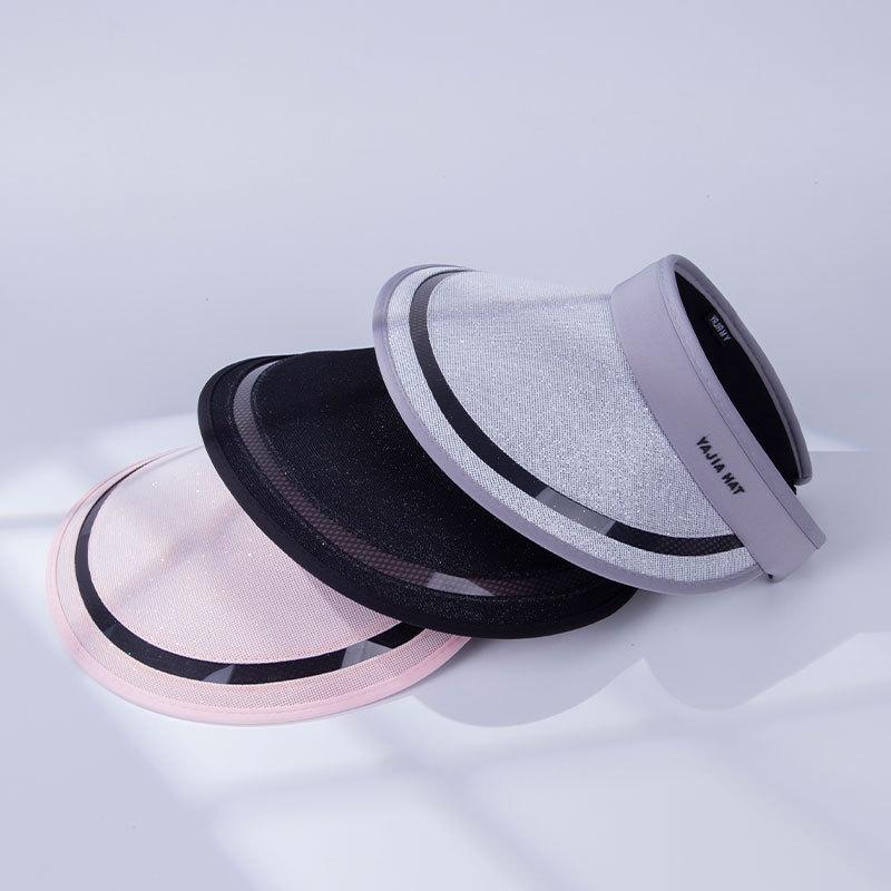 Nouveau Chapeau d'Été Adulte Extérieur Chapeau de Soleil Parent Enfant Chapeau de Soleil pour Femme Cache Visage Protection Solaire Haut-de-Forme