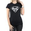 DC Comics Tricou de bumbac cu logo-ul Superman pentru femei/doamne