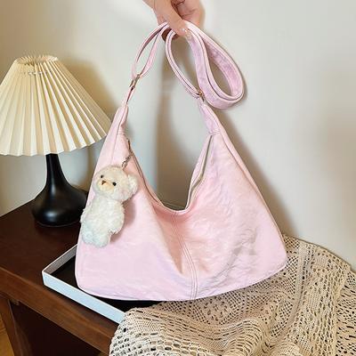 Relaxation Bag Women'S Tote Bag Large Capacity Summer Crossbody Versatile Shoulder Class Commuter Bag