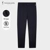 Caizi Men's Embroidered Straight-Leg Business Casual Pants