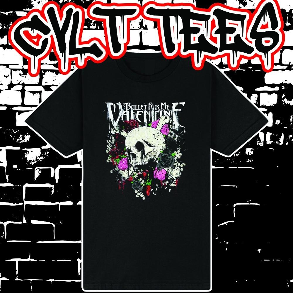 Футболка с логотипом группы в стиле Bullet For My Valentine ~ 100% Хлопок Унисекс XXXL