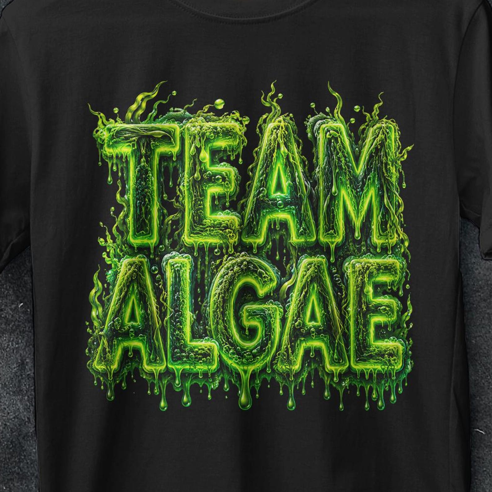 Team Algae T-Shirt, Reflecting Pond Shirt, Algae team, Fight Fascism, Abolish Ice, Eat The Rich, DC Protest, team algae, Anti Trump Merch XL