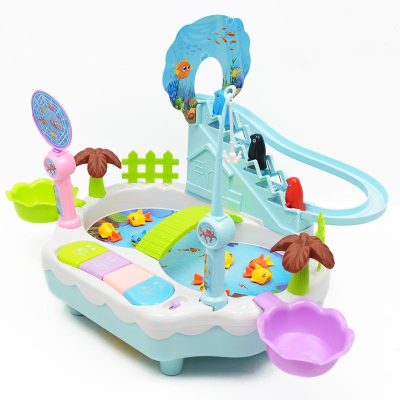 

Детская магнитная игрушка для рыбалки, удочка, многофункциональный детский набор для рыбалки, развивающая игрушка для мальчиков и девочек