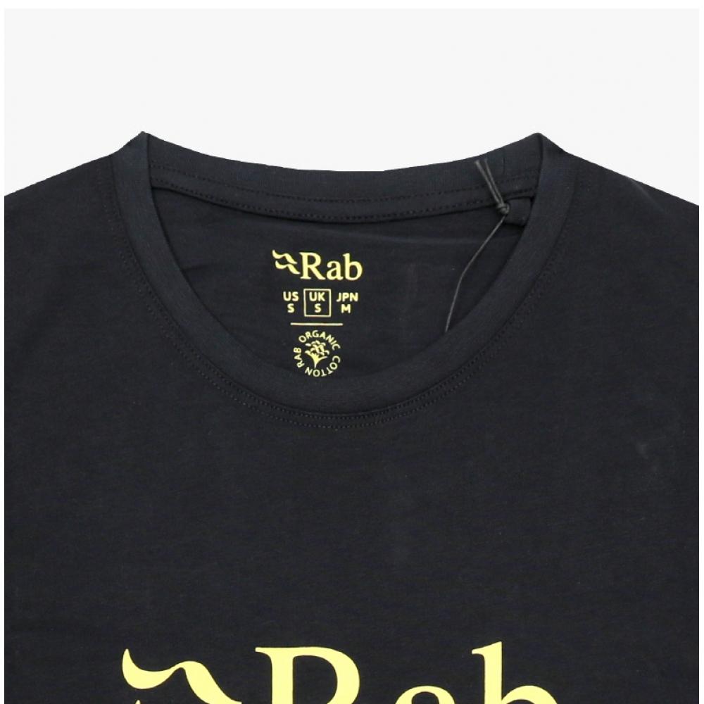 Rab STance Logo Men S ShorT Sleeve T ShirT Qcb 08 Beluga Pollen