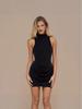 Spring/Summer 2026 European & American Women's Glitter Slim-Fit Sleeveless Short Dress