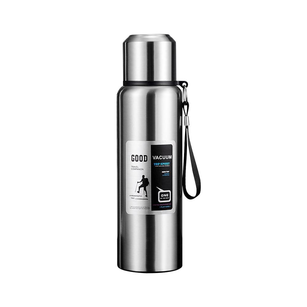Thermal Water Bottle Large Capacity Portable Insulation Tumbler Stainless Steel Vacuum Double Insulation Cup for Hot Cold Drinks