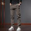 2025 Spring Men's Slim-Fit Casual Straight Pants - Versatile Light Business Trousers with Stretch