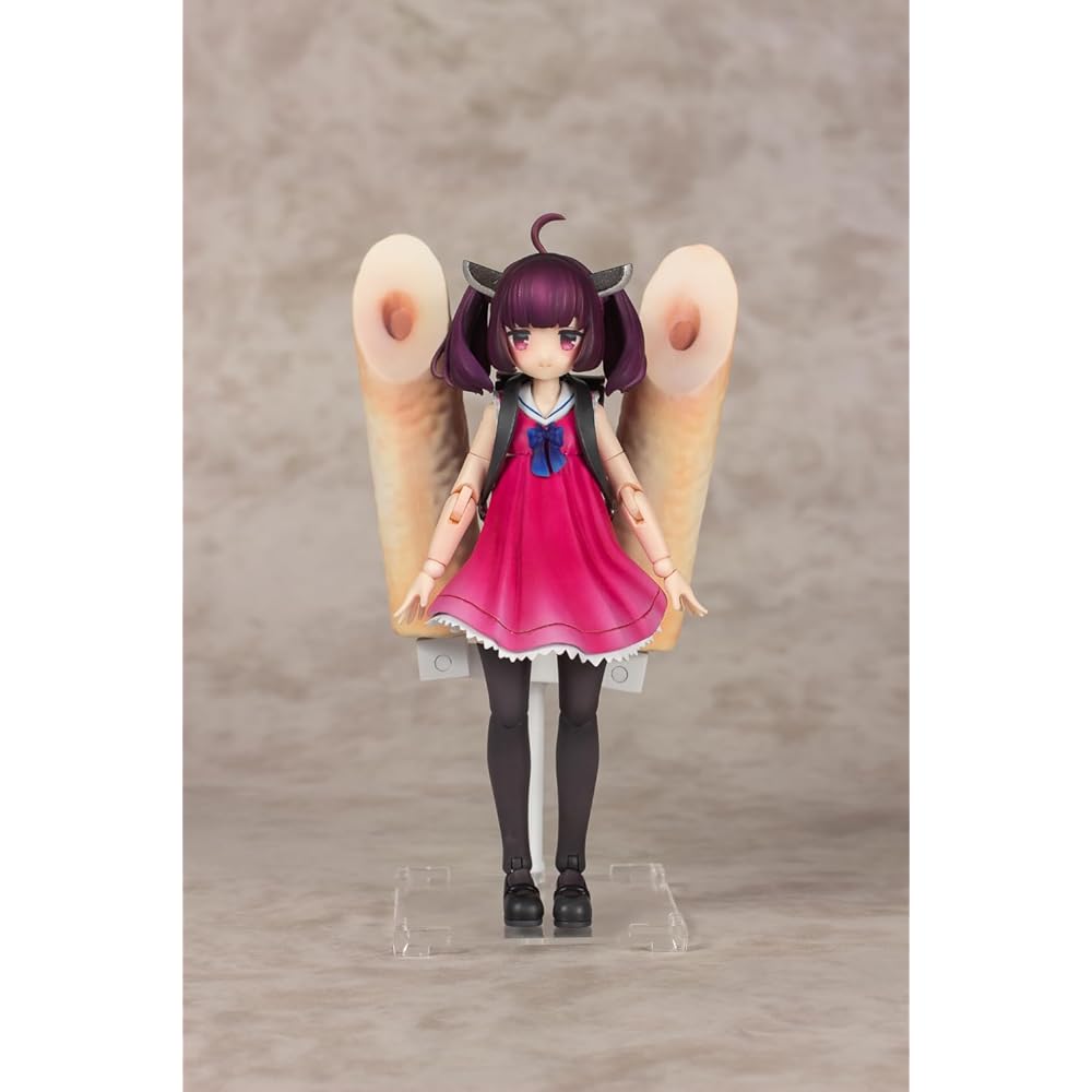 PM Office A Plafia Tohoku Kiritan Mini Figure Set, Approximately 120mm Tall, 1/12 Scale, Pre-Colored Plastic Model Kit, PP249