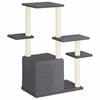 Scratching Post with Sisal Scratching Posts Dark Grey 97.5 cm