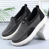 Fashion Couple Shoes Breathable Casual Cloth Shoes Soft Soled Comfortable Anti Slip Sneakers Fashion Elderly Lightweight Walking Shoes
