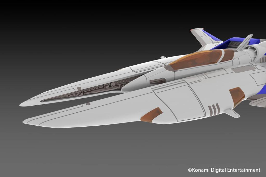 PM Office A Gradius II Vic Viper Ver. Gradius II 1/144 Scale, Approximately 150mm Long, Pre-Colored Plastic Model Kit PP157