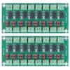 2 Pcs 3.6-30V 8 Channel Optocoupler Isolation Board Photoelectric Isolated Module  Signal Isolation