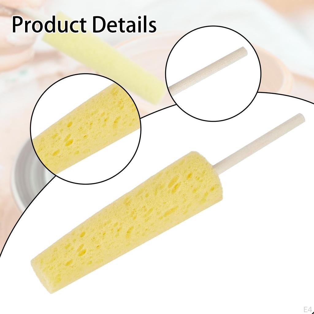 Artist Pottery Sponge with Burr Repair Functionality
