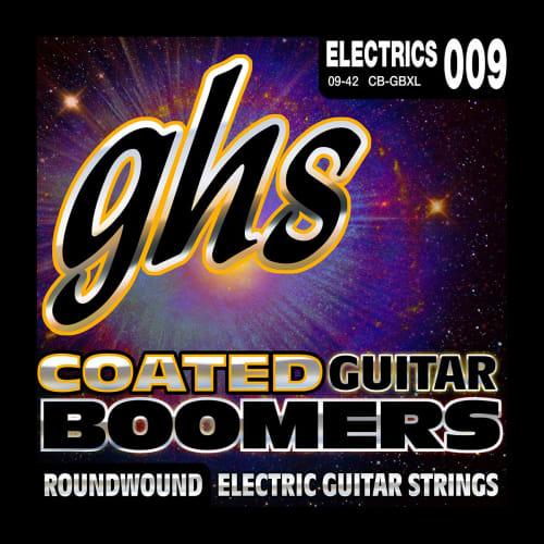 

ghs Coated Boomers Extra Light Electric Guitar Strings 09-42 CB-GBXL