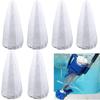 5Pcs Pool Vacuum Cleaner Cone Filter Cotton Bag Reusable Ultra Fine Shockwave Replacement Net Pool Cleaning Accessories
