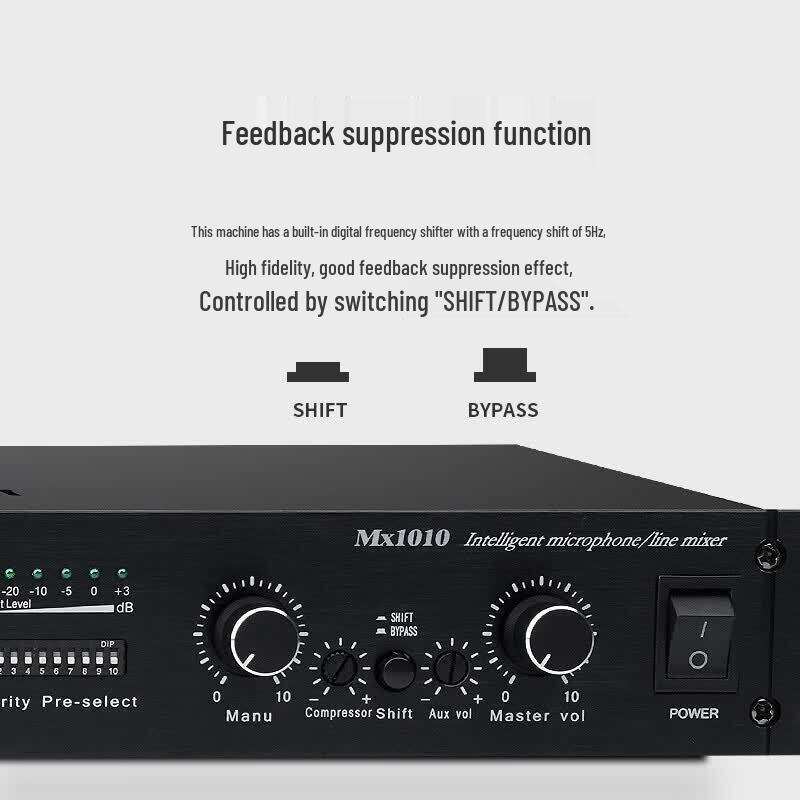 797audio MX1010 Intelligent Conference Audio/Video Mixer (CN Version)