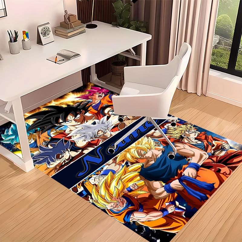 Custom personalization Dragon Ball Print Area Rug - Soft, Washable Non-Slip Indoor Mat,Living Room,Home&Office Decorative Rug