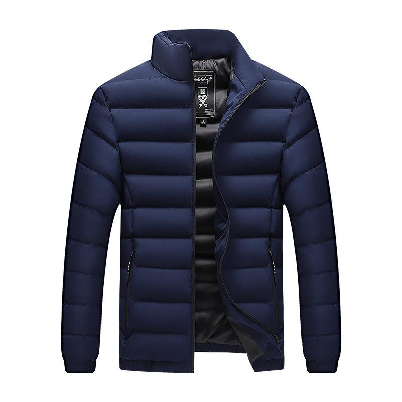 Padded-on Men's Autumn and Winter Jackets, Trendy Brand Padded Jackets, New Feather Rong Padded Jackets, Piled and Thickened Padded Jackets.