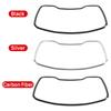Stainless Steel Car Dashboard Garnish Frame Cover Trim Sticker Accessories For Toyota Corolla Cross XG10 2024 2024 2024 Hybrid