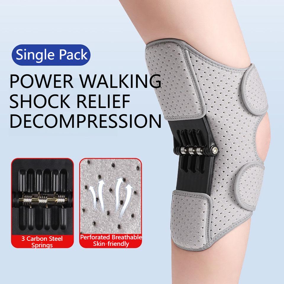 Knee Support Butterfly Wing Straps Spring-Assisted Walker Adjustable Patellar Knee Pads Elderly People Climbing Stairs