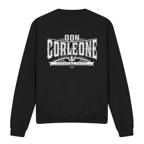 The Godfather Unisex Adult Don Vito Corleone Text Sweatshirt