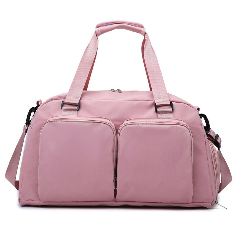 Simple Casual Dry and Wet Separation with Shoes Warehouse Yoga Fitness Bag Can Be Put On Tie Rod Luggage When Traveling