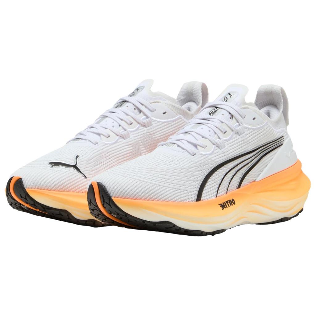 New PUMA ForeverRun NITRO™ II Breathable Support Running Shoes Unisex White 310109-17