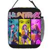 Temporada Escolar Animación de Dibujos Animados Bolsa de Almuerzo Niños Estampado Completo Bolsa Térmica Digital 3D Bolsa Portátil para Picnic al Aire Libre