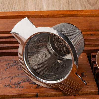 1pc-Double Ear Stainless Steel Tea Strainer, Stainless Steel Filter Screen, Tea Maker Filter