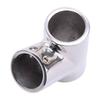 Silver Stainless Steel Hardware Boat Ship Yacht Motorboat Hand Rail 60 Degree Tee Fittings For 25mm 1" Pipe