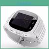 Relógio de Pulso Inteligente M26 Bluetooth Telefone Companheiro Para Android Samsung Iphone Sony Preto