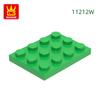 Non-Toxic 61Pcs/Lot 11212W Plate 3 X 4 Building Block Moc Color Accessories Compatible With Brick Diy Children'S Toy Assembly Parts