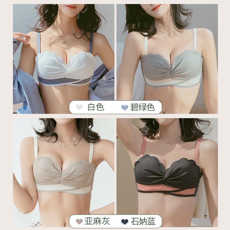 Women Push Up Bras Wireless With Pad Girls Lace Bras Female Underwear