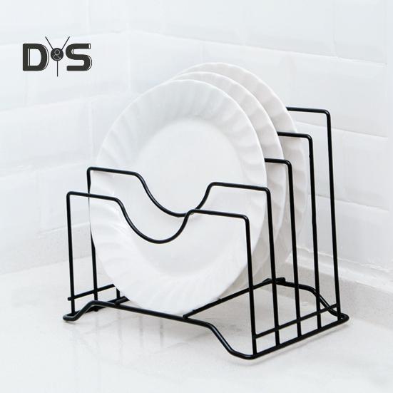 Pot Lid Stand Rack Kitchen Pan Organizer High Stability Multi-Functional Space-Saving Kitchen Baking Tray Cutting Board Holder