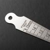 Feeler Gauge Stainless Steel Tapered Ruler Measuring Tool Taper Welding Gauge Gap Gauge Depth Ruler