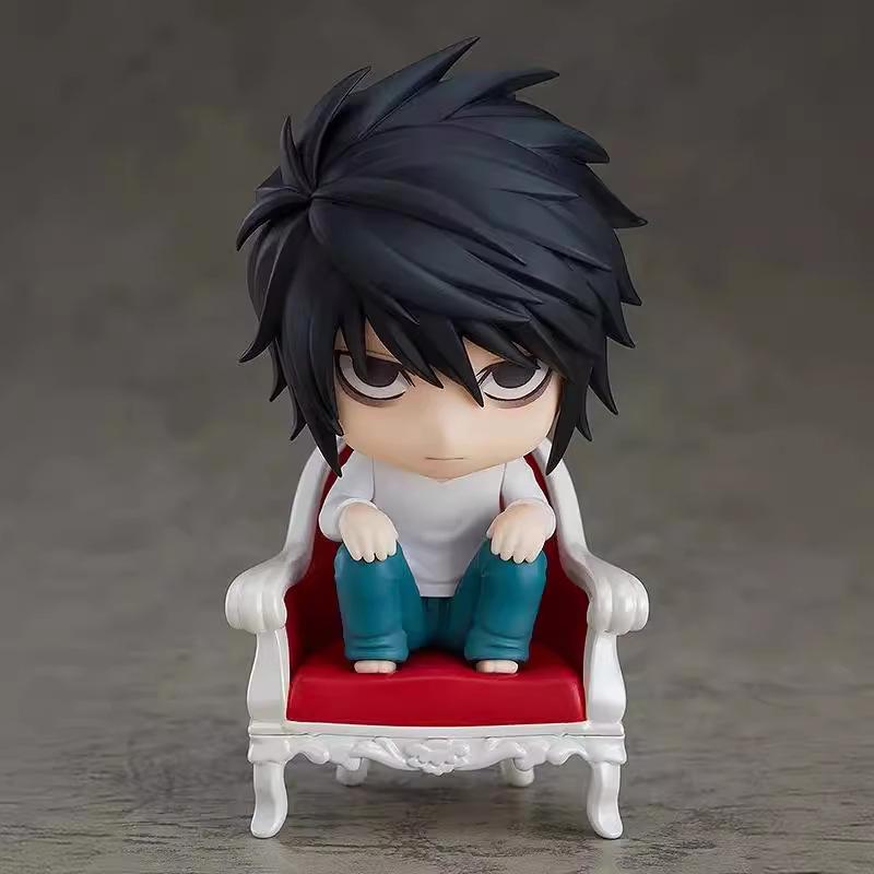 Nendoroid L 2.0 Action Figure Death Note Q Version 1200# Collectible Doll with Interchangeable Face