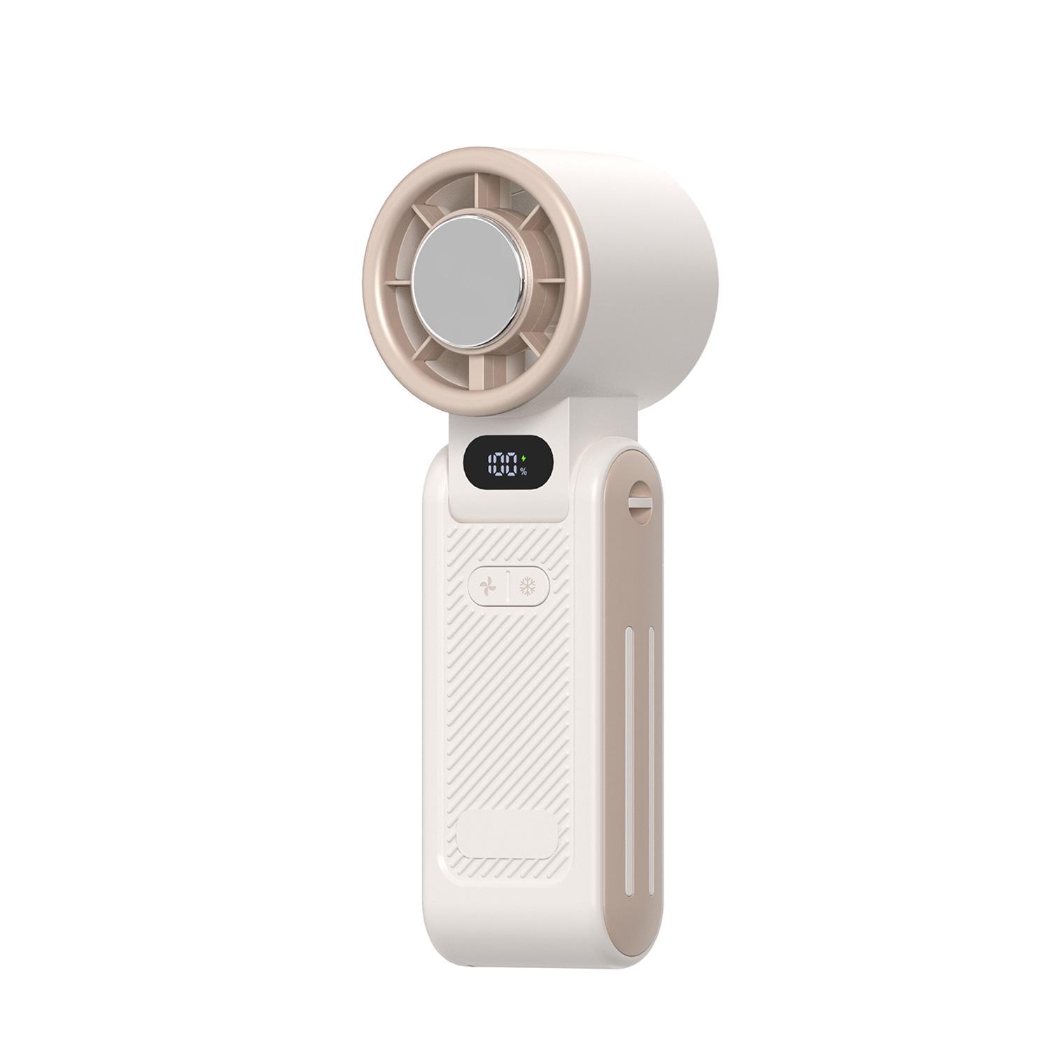 

HX-F515 Foldable Handheld Fan: Ultra-High-Speed, Low Noise, Large Battery, Portable Fan for Outdoors 60*61*183mm
