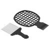 Hair Pick Comb Fist Wide Teeth Afro Twist Comb Barber Hairdressing Tool for Hair Salon