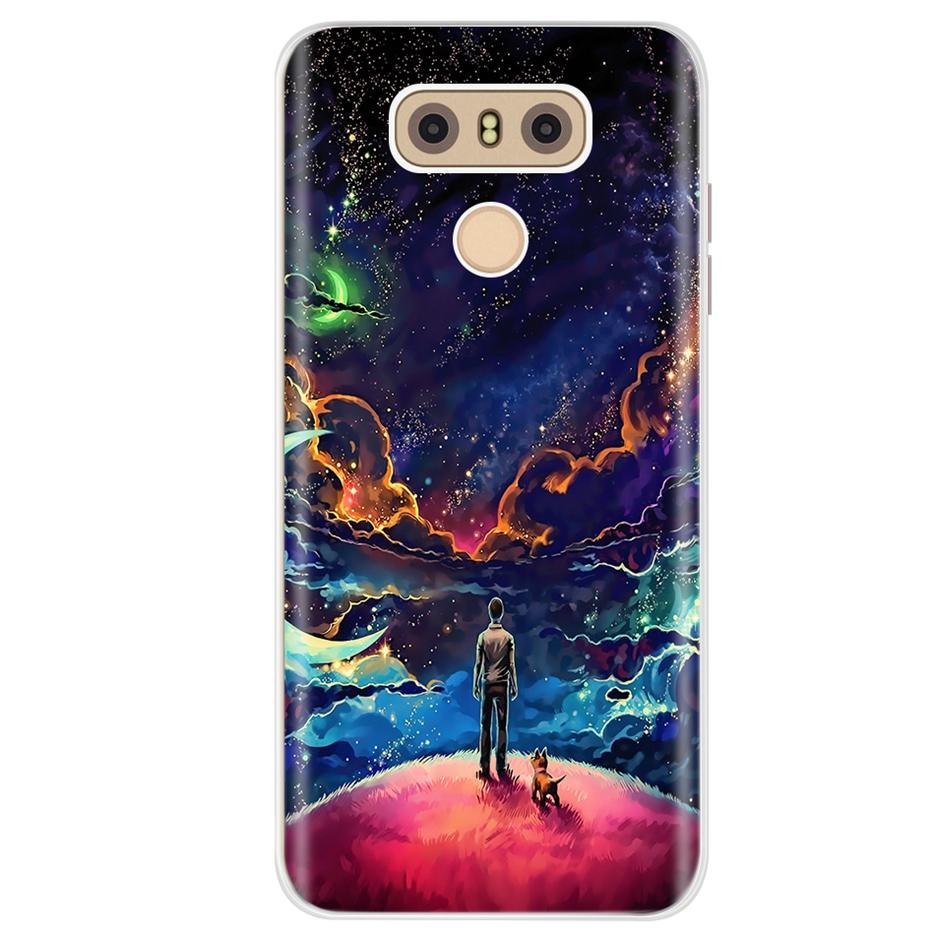 For LG G6 Case Cute Cat Cartoon Cover Soft Silicone Phone Case For LG G6 Plus G 6 LGG6 H870 H871 H872 H873 Back Cover 6.7'' Capa