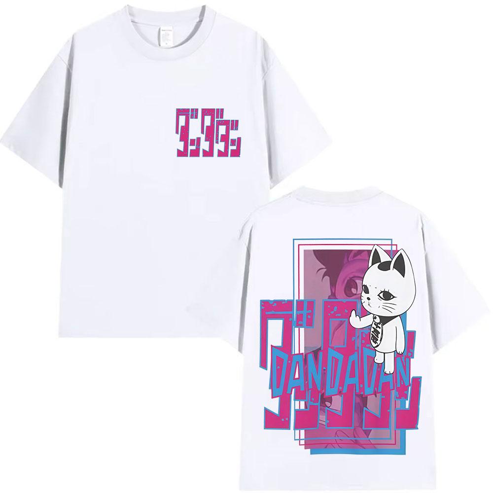 Japanese Anime Dandadan Turbo Granny Tshirt Men Womens Fashion Aesthetic T Shirts ONeck Loose Short Sleeve T Shirt Streetwear
